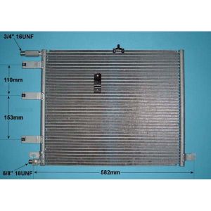 Condenser (AirCon Radiator) Saab 9000 3.0 Petrol (Sep 1994 to Dec 1998)