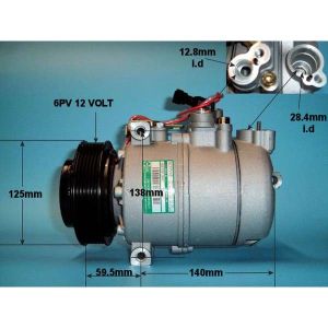 Compressor (AirCon Pump) Saab 9-5 2.0 Petrol (Sep 1997 to Aug 2001)