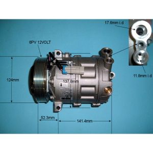 Compressor (AirCon Pump) Saab 9-5 1.9 Tid Diesel (Jan 2006 to Dec 2009)