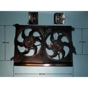 Radiator Cooling Fan Saab 9-3 1.8 16v Petrol (Aug 2003 to Feb 2015)