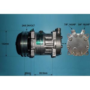 Compressor (AirCon Pump) Scania Truck 3 SERIES Diesel (Mar 1988 to Dec 1996)