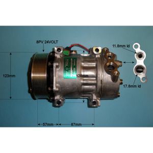 Compressor (AirCon Pump) Scania Truck 4 SERIES Diesel (Aug 1996 to Sep 2004)