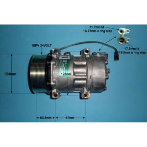 Compressor (AirCon Pump) Scania Truck P.G.R.T SERIES Diesel (Dec 2017 to 2023)