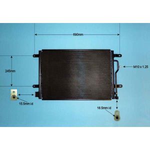 Condenser (AirCon Radiator) Seat Exeo 1.6 Petrol (Mar 2009 to May 2013)