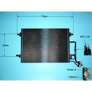 Condenser (AirCon Radiator) Skoda Superb MK1 1.8 20v TURBO Petrol (Feb 2002 to Mar 2008)