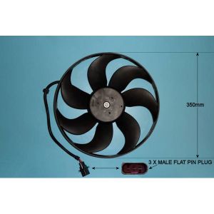 Radiator Cooling Fan Skoda Fabia MK1 1.4 Petrol (Apr 2000 to Dec 2007)