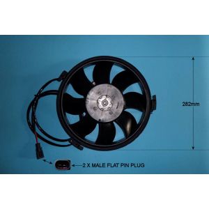 Radiator Cooling Fan Skoda Superb MK1 2.5 V6 TDi Diesel (Feb 2002 to Mar 2008)