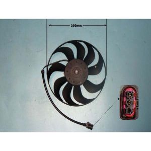 Condenser Cooling Fan Skoda Fabia MK1 1.2 Petrol (Aug 2004 to Mar 2008)