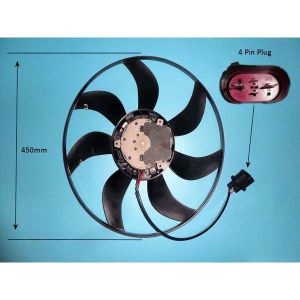 Radiator Cooling Fan Skoda Octavia MK3 2012- 1.2 TSi Petrol (Nov 2012 to 2023)
