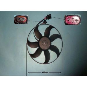 Radiator Cooling Fan Skoda Fabia MK2 1.4 TSi Petrol (May 2010 to Dec 2014)