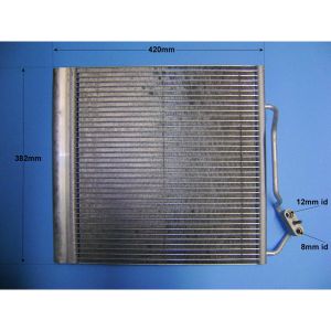 Condenser (AirCon Radiator) Smart / MCC For Two Cabrio 0.8 CDi Diesel (Jan 2004 to Jan 2007)