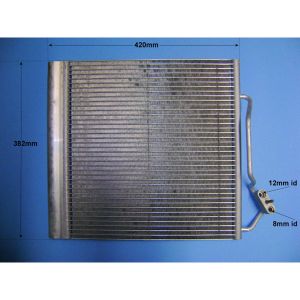 Condenser (AirCon Radiator) Smart / MCC For Two Coupe 0.8 CDi Diesel (Jan 2004 to Jan 2007)
