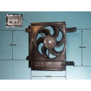 Condenser Cooling Fan Smart / MCC Cabrio 0.6 Petrol (Mar 2000 to Dec 2002)