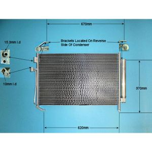 Condenser (AirCon Radiator) Subaru Forester 2.0 Petrol (Oct 2002 to Dec 2007)