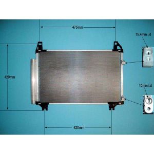 Condenser (AirCon Radiator) Subaru Trezia 1.4 D4D Diesel (Mar 2011 to 2023)