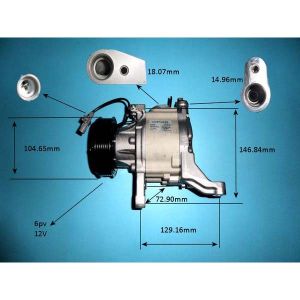 Compressor (AirCon Pump) Subaru BRZ 2.0 Petrol (Jun 2012 to 2023)