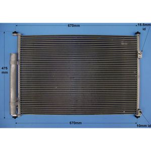 Condenser (AirCon Radiator) Suzuki Grand Vitara 2.4 Petrol (Jan 2009 to Feb 2015)