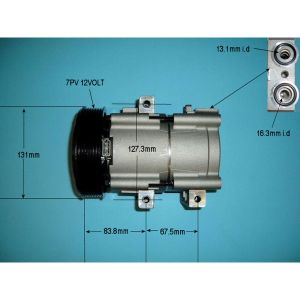 Compressor (AirCon Pump) Taxi Taxi 2.4TD TX2 Diesel (Jan 2002 to Dec 2006)