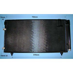 Condenser (AirCon Radiator) Toyota Avensis Verso 2.0 16v Petrol (Oct 2003 to 2023)