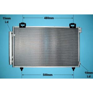 Condenser (AirCon Radiator) Toyota Avensis 1.8 VVTi Petrol (Apr 2003 to Nov 2008)