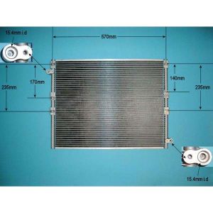 Condenser (AirCon Radiator) Toyota Hi-Lux 2.4 TD Diesel (Aug 1997 to Sep 2002)