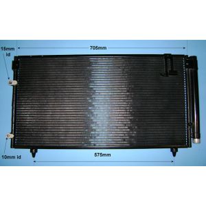 Condenser (AirCon Radiator) Toyota Avensis Verso 2.0 D4D Diesel (Aug 2001 to Oct 2003)