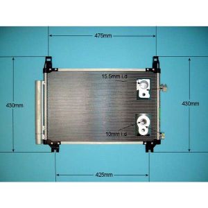 Condenser (AirCon Radiator) Toyota Yaris 1.4 D Diesel (Jan 2006 to Nov 2008)