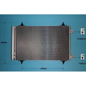 Condenser (AirCon Radiator) Toyota Proace Van 1.6 D Diesel (Jun 2013 to Mar 2016)