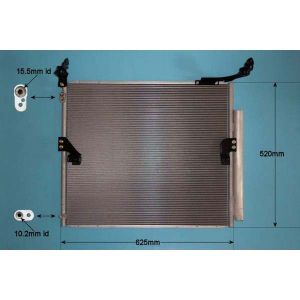 Condenser (AirCon Radiator) Toyota Landcruiser/Colarado 3.0 D-4D Diesel (Jan 2010 to 2023)