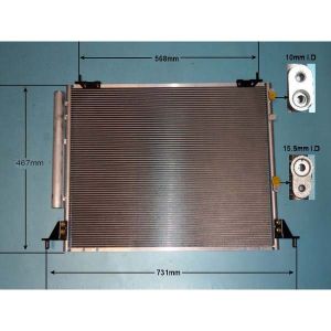 Condenser (AirCon Radiator) Toyota Hi-Ace 2.5 D4D Diesel (Jul 2008 to 2023)