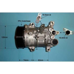 Compressor (AirCon Pump) Toyota Rav 4 2.2 D4D Diesel (Dec 2012 to 2023)