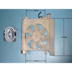 Radiator Cooling Fan Toyota Aygo 1.0 Petrol (Jul 2005 to Mar 2014)