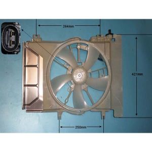 Radiator Cooling Fan Toyota Yaris 1.0 VVTI Petrol (Jan 2006 to Dec 2011)