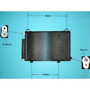 Condenser (AirCon Radiator) Toyota Yaris 1.3 Petrol (Dec 2002 to Sep 2005)