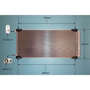 Condenser (AirCon Radiator) Toyota Auris Touring Sports 1.6 D4D Diesel (Apr 2015 to 2023)