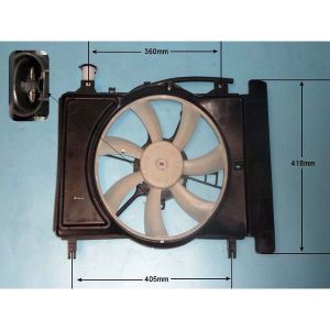 Condenser Cooling Fan Toyota Yaris 1.3 Petrol (Jan 2006 to Dec 2012)