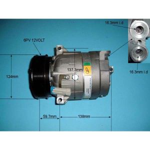 Compressor (AirCon Pump) Vauxhall Omega B 2.2 TDi Diesel (Sep 2000 to 2023)