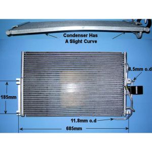 Condenser (AirCon Radiator) Vauxhall Vectra B (96-02) 2.5 Petrol (Mar 1999 to Aug 2002)