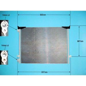 Condenser (AirCon Radiator) Vauxhall Vivaro 1.9 Di Diesel (Sep 2000 to 2006)