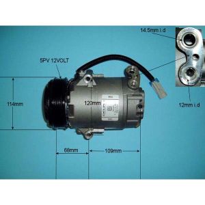 Compressor (AirCon Pump) Vauxhall Astra G MK4 1.6 Petrol (Apr 1998 to Sep 2000)