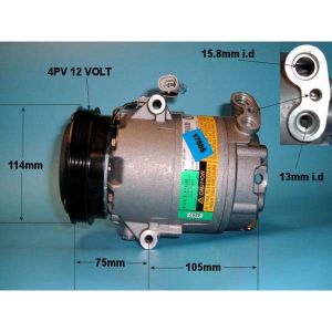 Compressor (AirCon Pump) Vauxhall Astra G MK4 1.7 DTL Diesel (Apr 1998 to Sep 2000)