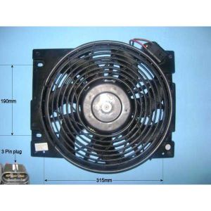 Condenser Cooling Fan Vauxhall Astra G MK4 1.2 16v Petrol (Feb 1998 to Sep 2000)
