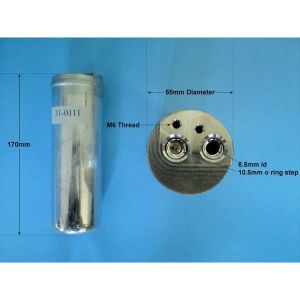 Receiver Drier Vauxhall Combo C 1.7 Di Diesel (Sep 2000 to Jul 2003)