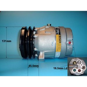Compressor (AirCon Pump) Vauxhall Calibra 2.0 Turbo Petrol (Jun 1990 to Jan 1992)