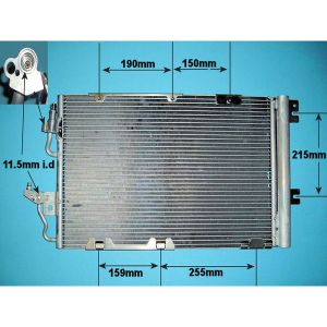 Condenser (AirCon Radiator) Vauxhall Astra H MK5 2.0 Turbo 200 BHP Petrol (Feb 2004 to Dec 2009)