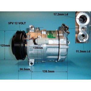 Compressor (AirCon Pump) Vauxhall Astra G MK4 1.6 Petrol (Mar 2003 to Oct 2005)