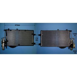 Condenser (AirCon Radiator) Vauxhall Corsa C 1.3 CDTi Diesel (Apr 2004 to Oct 2006)