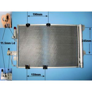 Condenser (AirCon Radiator) Vauxhall Astra G Van 1.6 Petrol (Feb 2002 to Dec 2006)