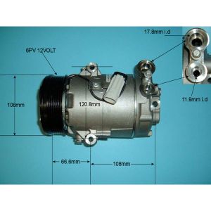 Compressor (AirCon Pump) Vauxhall Astra H MK5 1.3 CDTi Diesel (Feb 2004 to Dec 2009)