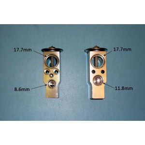 Expansion Valve Vauxhall Meriva  A (03-09) 1.4 16v Petrol (Jan 2003 to Mar 2008)